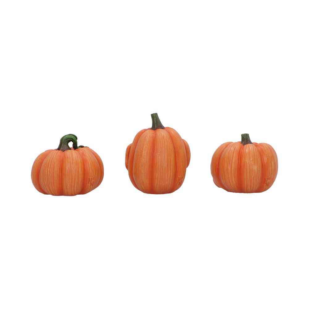 Nemesis Now - Three Wise Pumpkins Figurines - Orange